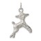 Sterling Silver Lamb Charm Pendant Animal Jewelry 20mm x 20mm